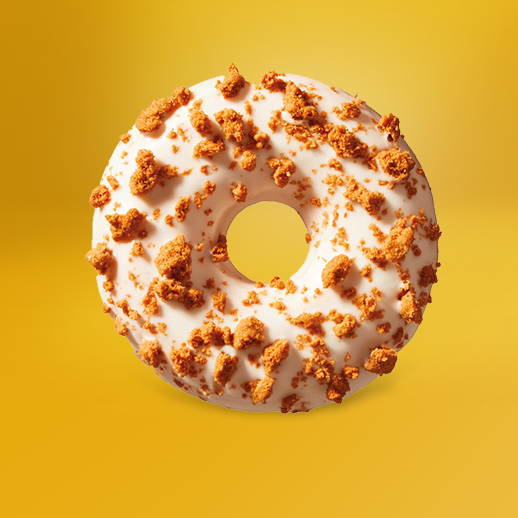 Donut s náplní Lotus Biscoff®