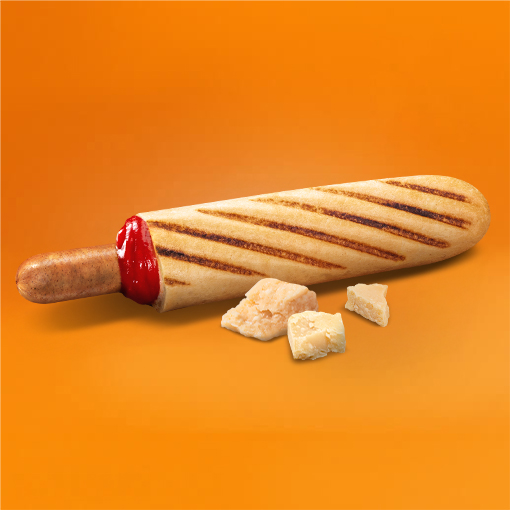 XXL klobása s parmezánem